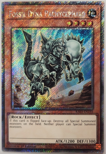 【PS】Fossil Dyna Pachycephalo フォッシル・ダイナ パキケファロ (1st Edition)