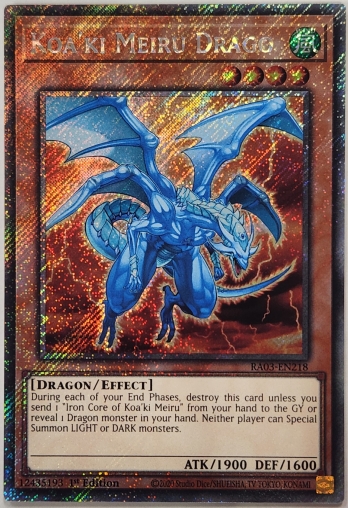 【PS】Koa'ki Meiru Drago コアキメイル・ドラゴ (1st Edition)