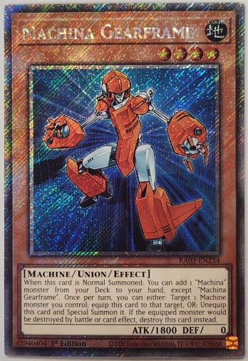 PSMachina Gearframe ޥʡե졼 (1st Edition)