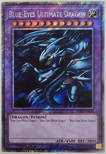 ��PS��Blue-Eyes Ultimate Dragon �Ĵ�ε��ε (1st Edition)