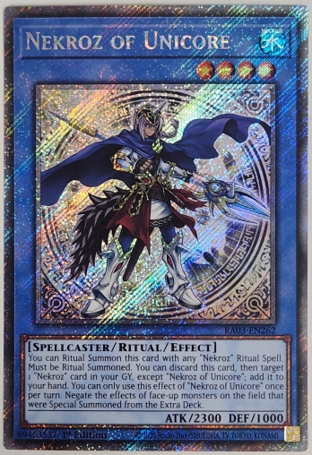 【PS】Nekroz of Unicore ユニコールの影霊衣 (1st Edition)