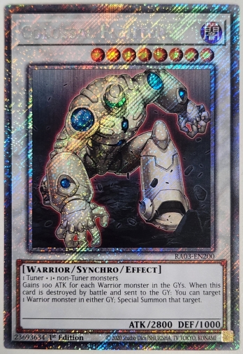 PSColossal Fighter ƥåե (1st Edition)