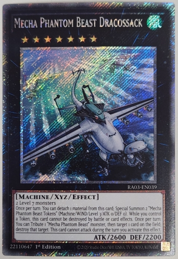 【PS】Mecha Phantom Beast Dracossack 幻獣機ドラゴサック (1st Edition)