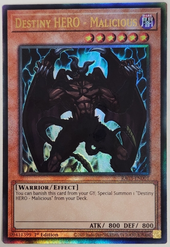 ��UL��Destiny HERO - Malicious D-HERO �ǥ����ܥ�å����� (1st Edition)