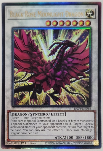 【UL】Black Rose Moonlight Dragon 月華竜 ブラック・ローズ (1st Edition)