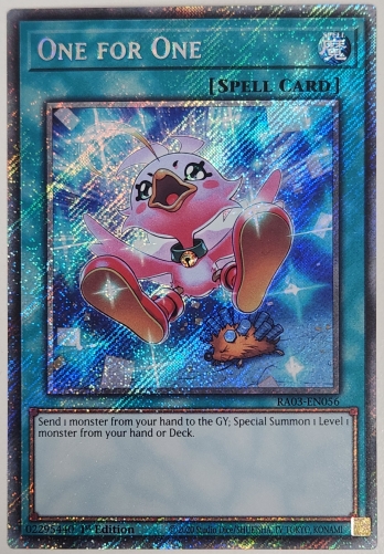 【PS】One for One ワン・フォー・ワン /イラスト違い (1st Edition)