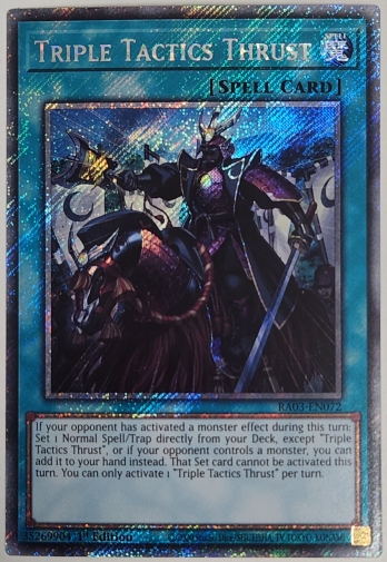 PSTriple Tactics Thrust ι (1st Edition)