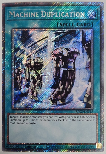 【PS】Machine Duplication 機械複製術 (1st Edition)