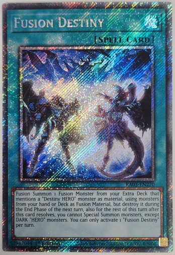 【PS】Fusion Destiny フュージョン・デステニー (1st Edition)