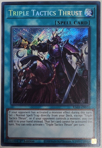 【SE】Triple Tactics Thrust 三戦の号 (1st Edition)