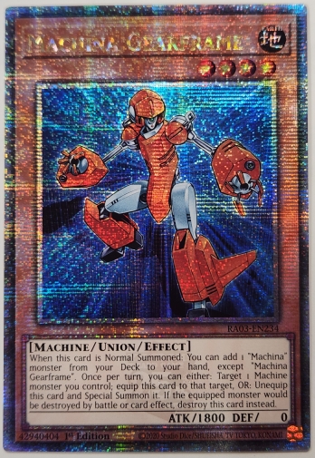 QCSEMachina Gearframe ޥʡե졼 (1st Edition)