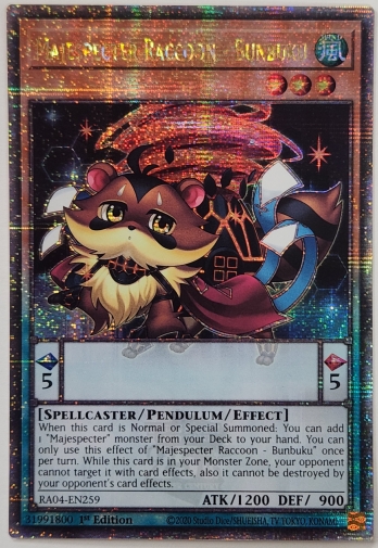 ��QCSE��Majespecter Raccoon - Bunbuku �ޥ������ڥ��������饯���� (1st Edition)