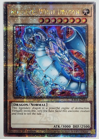 【QCSE】Blue-Eyes White Dragon 青眼の白龍 (1st Edition)