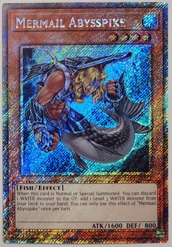 【PS】RA04-EN012 Mermail Abysspike 水精鱗−アビスパイク (1st Edition)