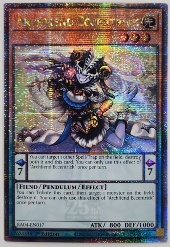 ��QCSE��Archfiend Eccentrick ��������ȥ�å����ǡ���� (1st Edition)