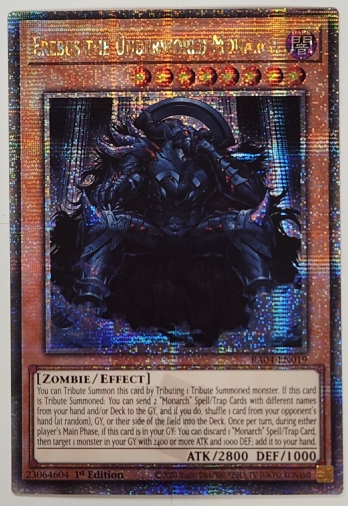 【QCSE】Erebus the Underworld Monarch 冥帝エレボス (1st Edition)