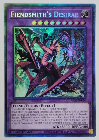 【CR】Fiendsmith's Desirae 刻まれし魔ディエスイレ (1st Edition)