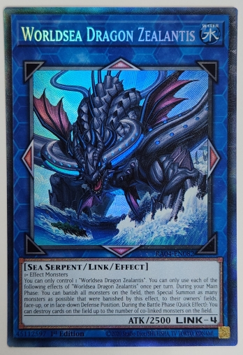 【CR】Worldsea Dragon Zealantis 世海龍ジーランティス (1st Edition)
