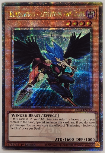 【QCSE】Blackwing - Zephyros the Elite BF−精鋭のゼピュロス (1st Edition)