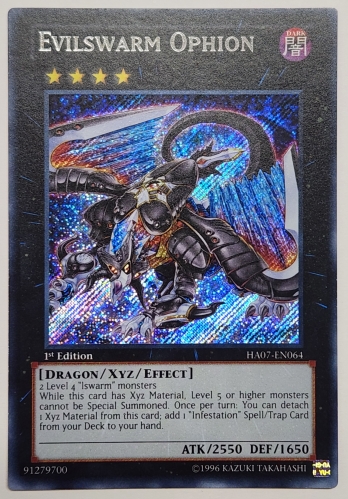 【SE】Evilswarm Ophion ヴェルズ・オピオン (1st Edition)
