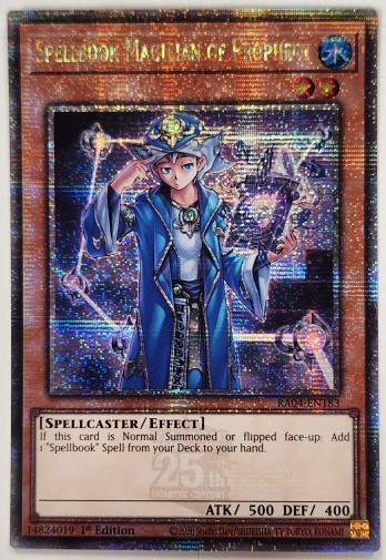 【QCSE】Spellbook Magician of Prophecy 魔導書士 バテル (1st Edition)