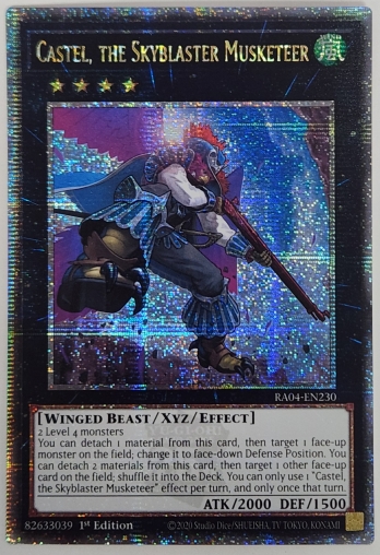 【QCSE】Castel, the Skyblaster Musketeer 鳥銃士カステル (1st Edition)