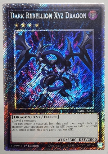 【PS】Dark Rebellion Xyz Dragon ダーク・リベリオン・エクシーズ・ドラゴン (1st Edition)
