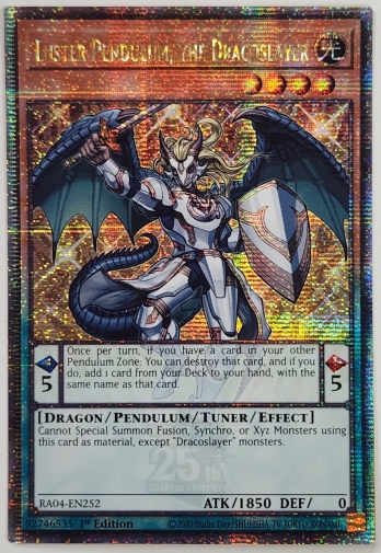 【QCSE】Luster Pendulum, the Dracoslayer 竜剣士ラスターP (1st Edition)