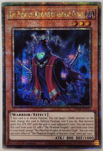 【QCSE】The Phantom Knights of Ancient Cloak 幻影騎士団ダスティローブ (1st Edition)
