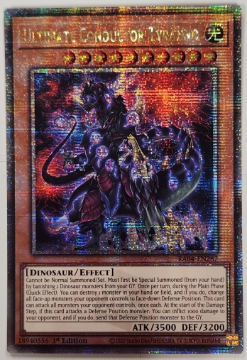 【QCSE】Ultimate Conductor Tyranno 究極伝導恐獣 (1st Edition)