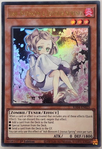 【UR】Ash Blossom & Joyous Spring 灰流うらら (1st Edition)
