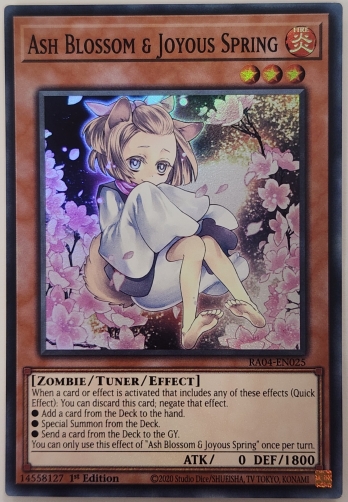 【SR】Ash Blossom & Joyous Spring 灰流うらら (1st Edition)