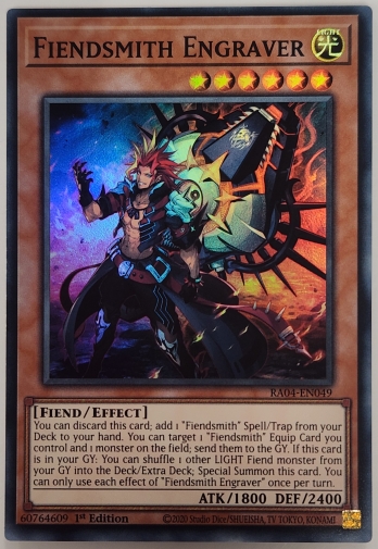 【SR】Fiendsmith Engraver 魔を刻むデモンスミス (1st Edition)