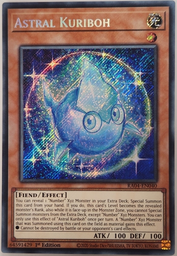 【SE】Astral Kuriboh アストラル・クリボー (1st Edition)