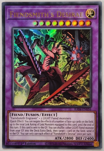 【UR】Fiendsmith's Desirae 刻まれし魔ディエスイレ (1st Edition)