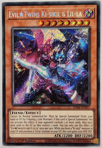 【SE】Evil★Twins Ki-sikil & Lil-la Evil★Twins キスキル・リィラ (1st Edition)