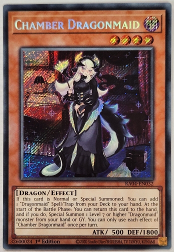 【SE】Chamber Dragonmaid ドラゴンメイド・チェイム (1st Edition)