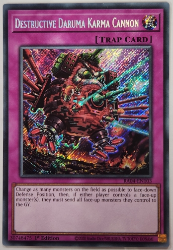 SEDestructive Daruma Karma Cannon ˤﵡޡ (1st Edition)