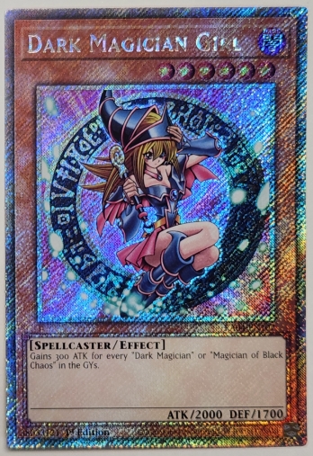 【PS】Dark Magician Girl ブラック・マジシャン・ガール / 3th (1st Edition)