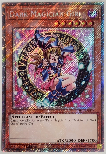 【PS】Dark Magician Girl ブラック・マジシャン・ガール / 3th (1st Edition)