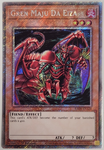 【PS】Gren Maju Da Eiza 紅蓮魔獣 ダ・イーザ (1st Edition)