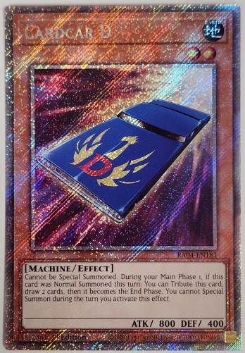【PS】Cardcar D カードカー・D (1st Edition)