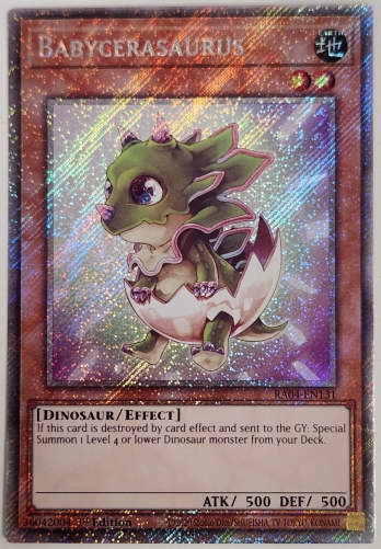 PSBabycerasaurus ٥ӥ饵륹 (1st Edition)
