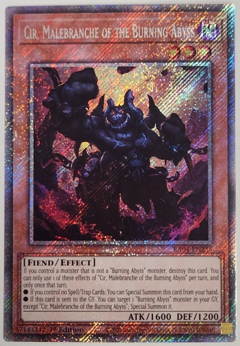 【PS】Cir, Malebranche of the Burning Abyss 彼岸の悪鬼 ガトルホッグ (1st Edition)