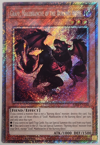 PSGraff, Malebranche of the Burning Abyss ߤΰ С˥å (1st Edition)