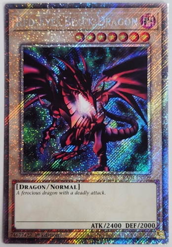 【PS】Red-Eyes Black Dragon 真紅眼の黒竜 / 4th (1st Edition)
