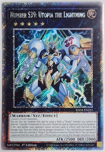 【PS】Number S39: Utopia the Lightning SNo.39 希望皇ホープ・ザ・ライトニング (1st Edition)