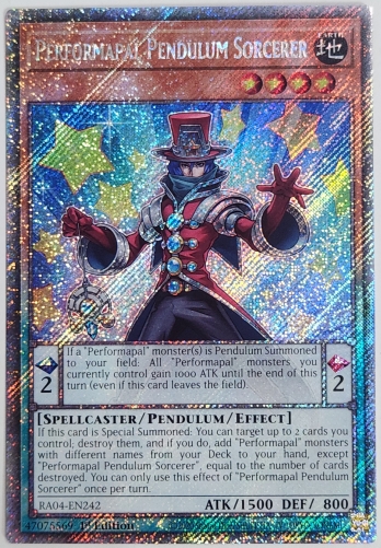 【PS】Performapal Pendulum Sorcerer EMペンデュラム・マジシャン (1st Edition)