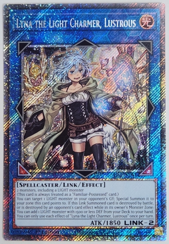 【PS】Lyna the Light Charmer, Lustrous 照耀の光霊使いライナ (1st Edition)