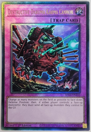 【UL】Destructive Daruma Karma Cannon 魔砲戦機ダルマ・カルマ (1st Edition)